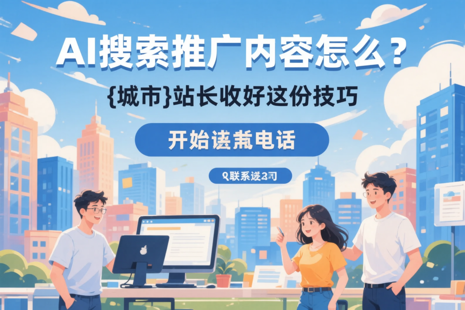 AI搜索推广内容怎么写？铁锋站长收好这份技巧